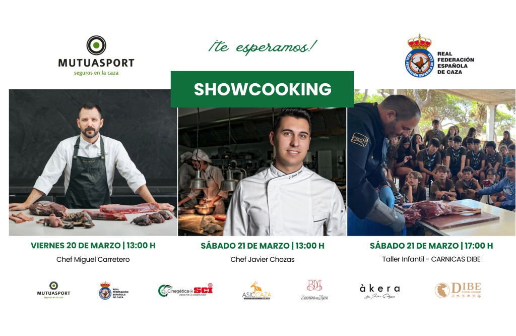 Showcooking Mutuasport Cinegetica+SCI
